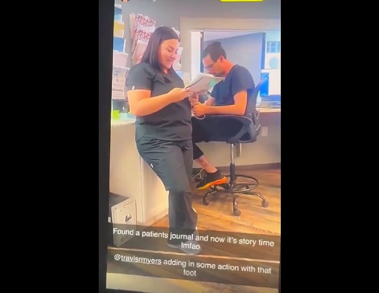 X : Premier Dental Group Of Knoxville Under Fire After Staff Seen Mocking Cancer Patient's Diary